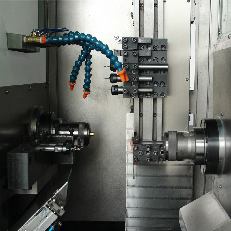 Máy tiện CNC tự động trục chính đôi