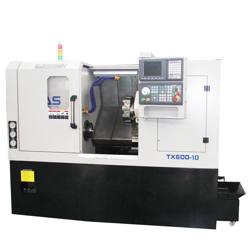 Nhà máy giá nghiêng máy tiện CNC với tháp pháo